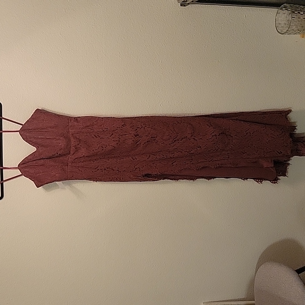 ☆ NEW ☆ FAME AND PARTNERS GORGEOUS STRAPLESS GOWN
